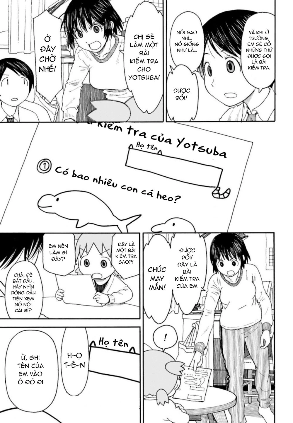 Yotsubato! Chapter 107 - 3