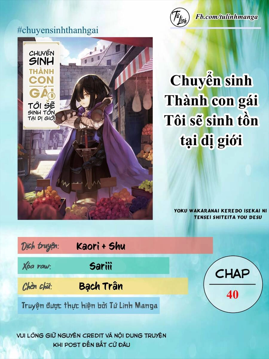 Chuyển Sinh Thành Con Gái, Tôi Sẽ Sinh Tồn Tại Dị Giới Chapter 40 - 2