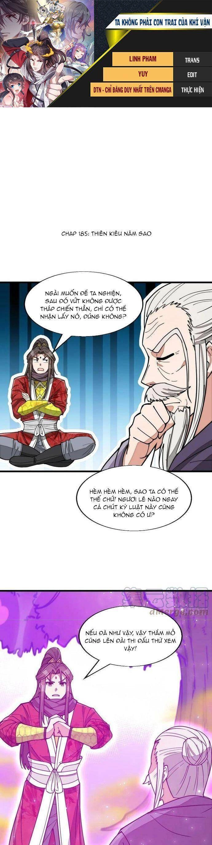 Ta Không Phải Con Cưng Của Khí Vận Chapter 185 - 1