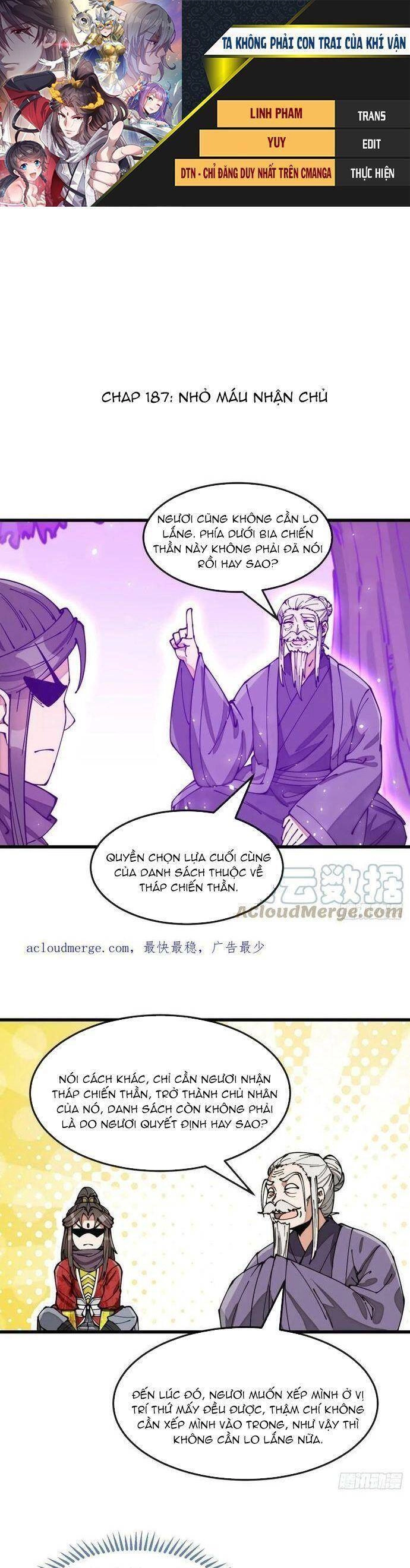 Ta Không Phải Con Cưng Của Khí Vận Chapter 187 - 1