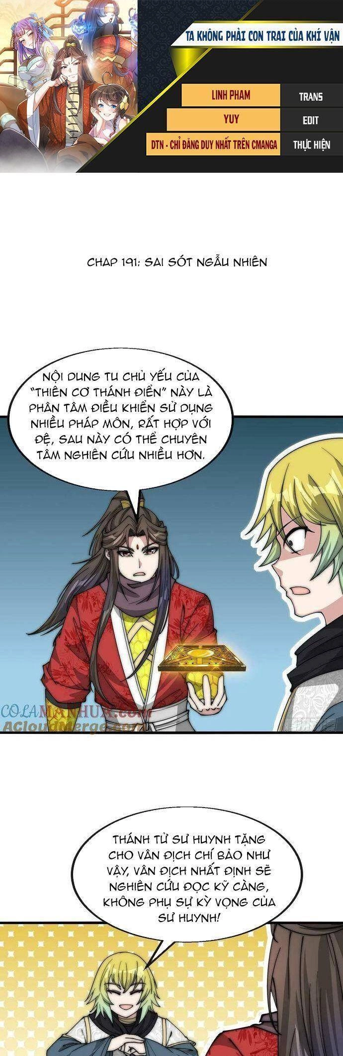 Ta Không Phải Con Cưng Của Khí Vận Chapter 191 - 1