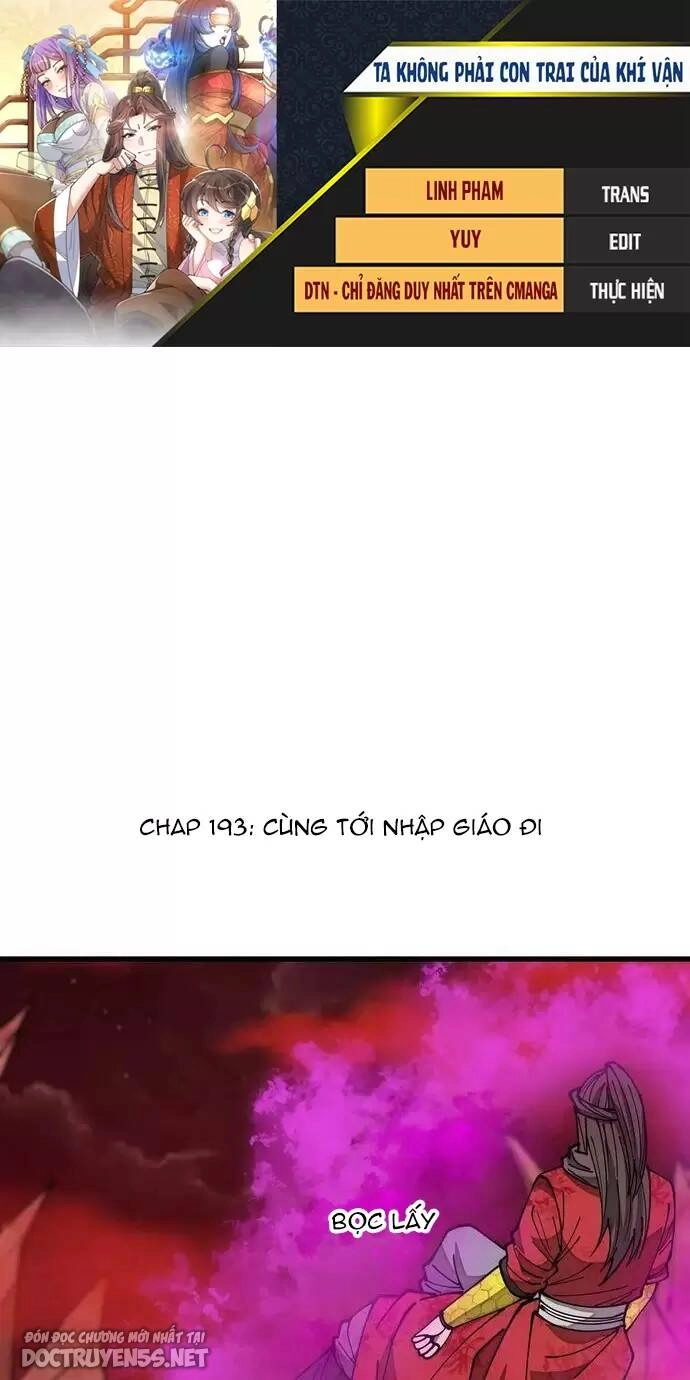 Ta Không Phải Con Cưng Của Khí Vận Chapter 193 - 1