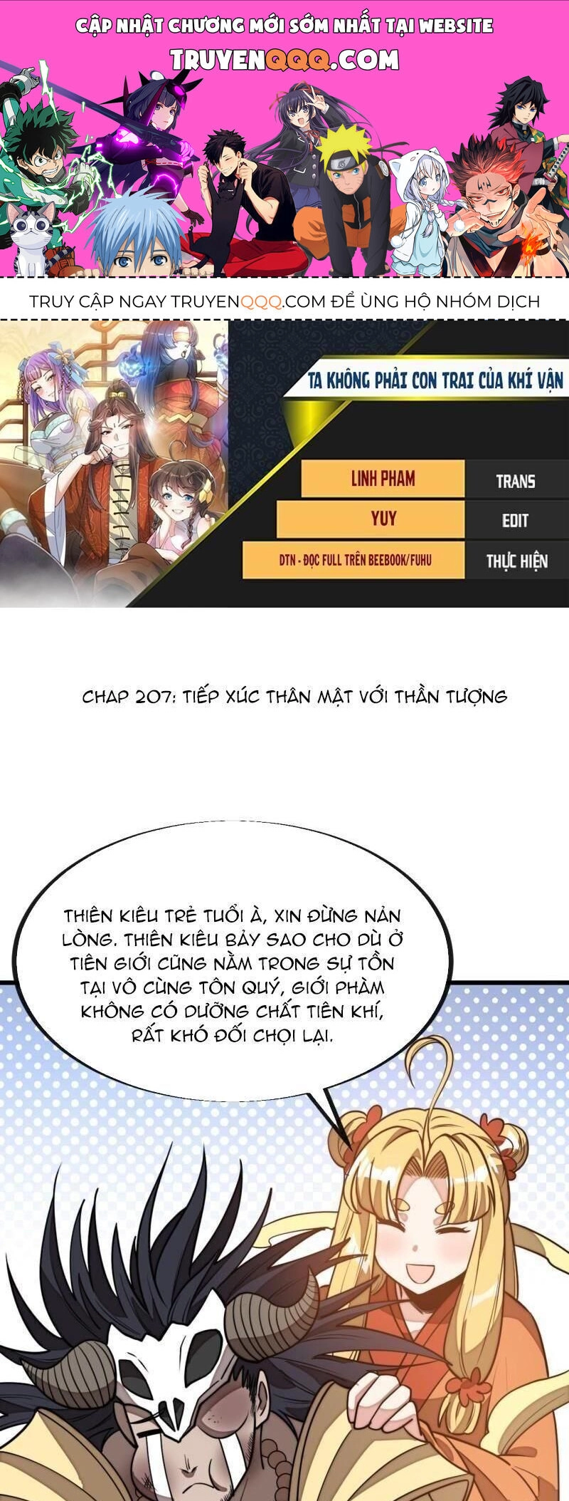 Ta Không Phải Con Cưng Của Khí Vận Chapter 207 - 1