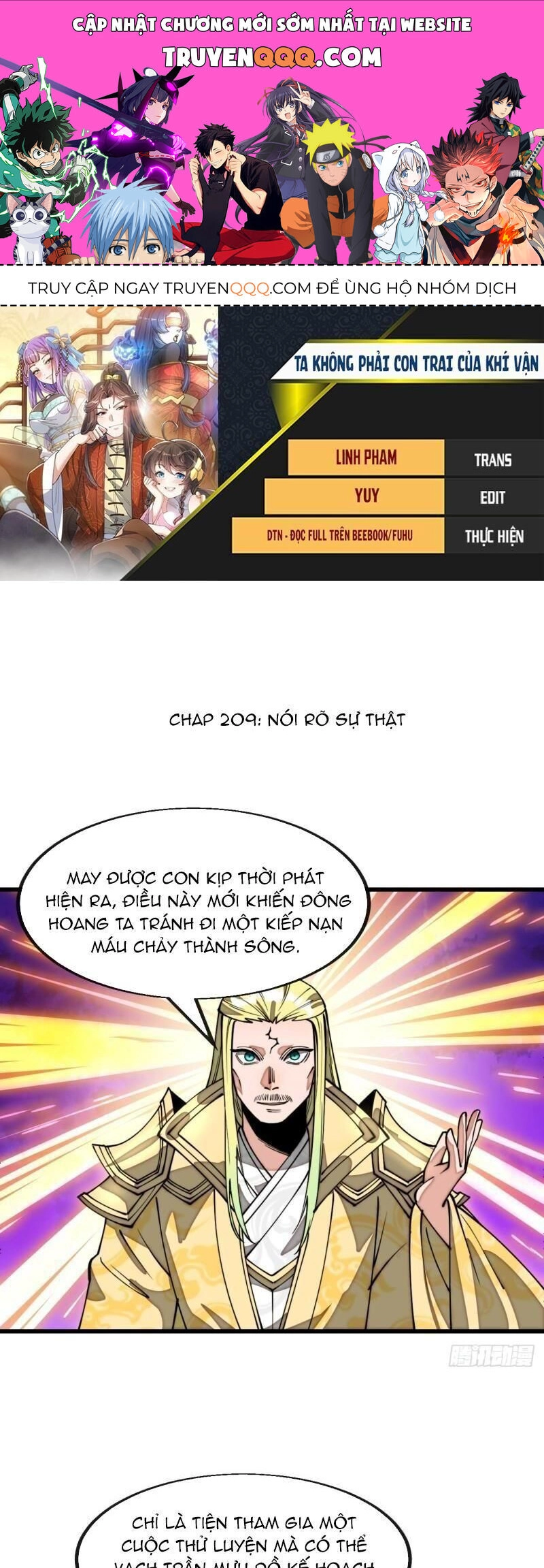 Ta Không Phải Con Cưng Của Khí Vận Chapter 209 - 1