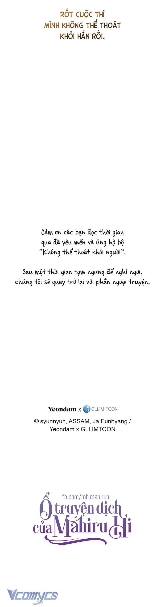 Không Thể Thoát Khỏi Người Chapter 109 - 38