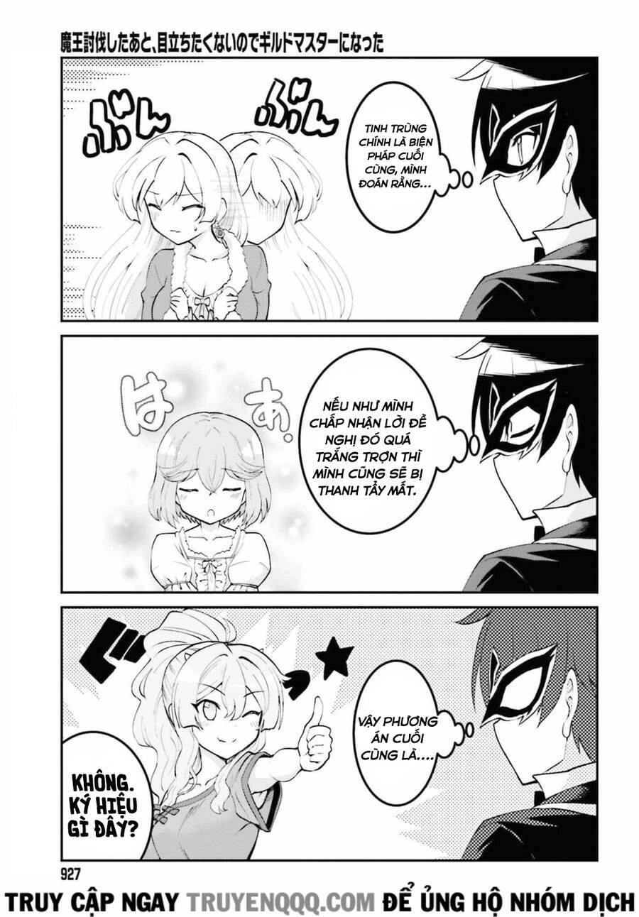 Maou Toubatsu Shita Ato, Medachitakunai Node Guild Master Ni Natta Chapter 10.5 - 3