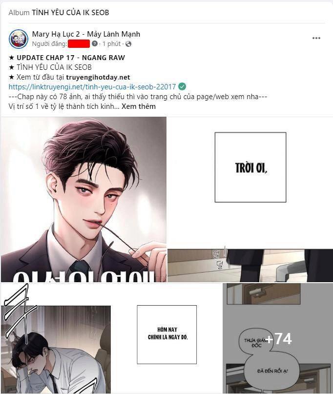 Tình Yêu Của Ik Seob Chapter 16.2 - 1