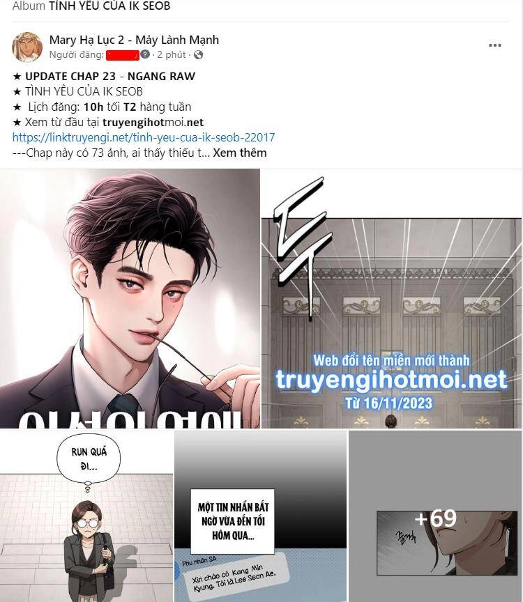 Tình Yêu Của Ik Seob Chapter 23.1 - 41