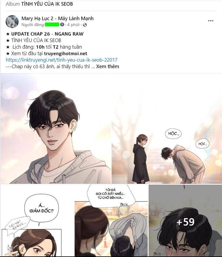 Tình Yêu Của Ik Seob Chapter 26.1 - 31