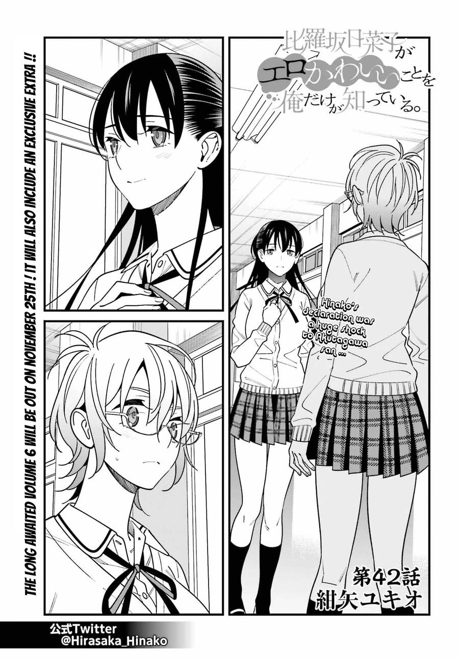 Hirasaka Hinako Ga Ero Kawaii Koto Wo Ore Dake Ga Shitteiru Chapter 42 - 2