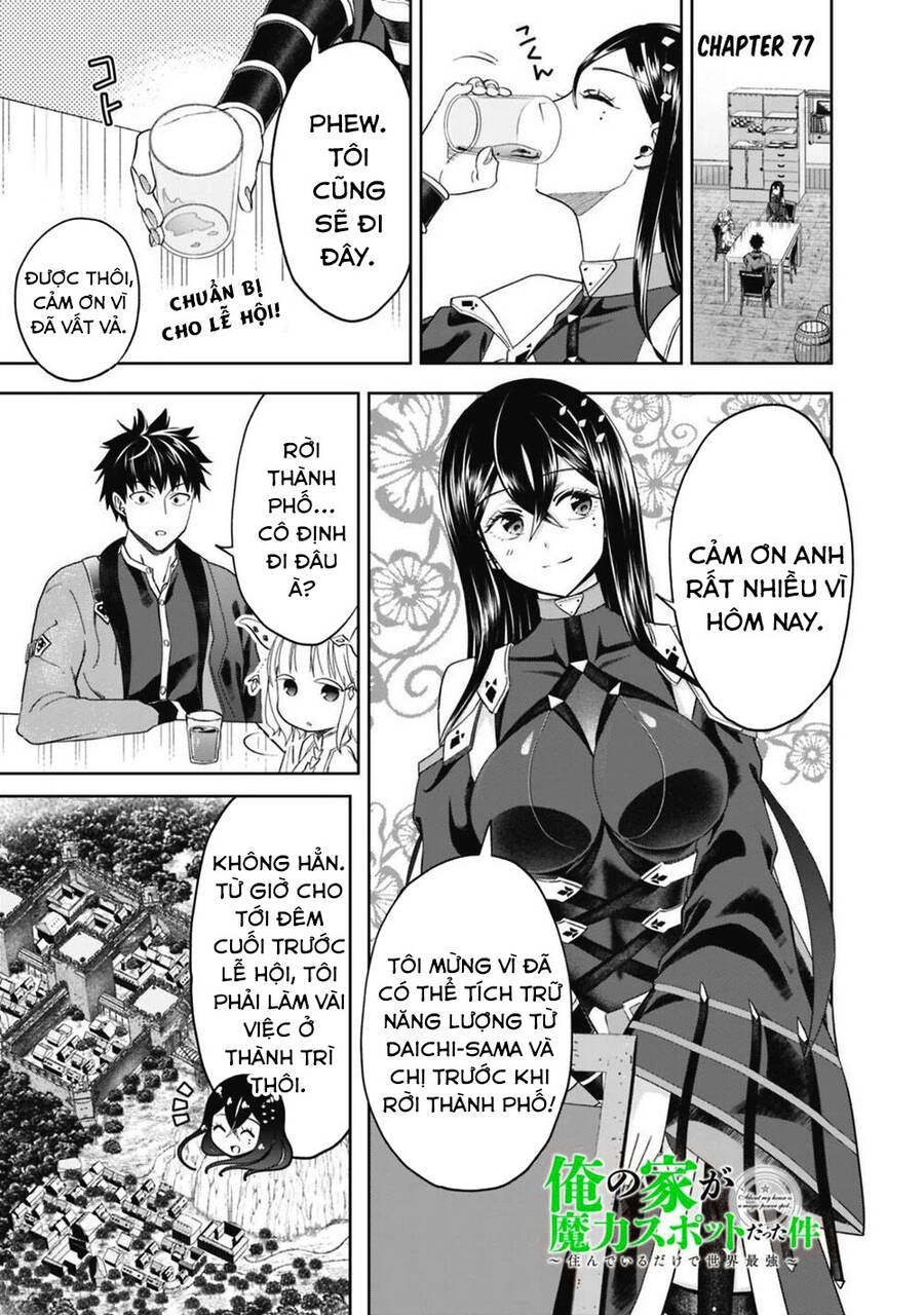 Ore No Ie Ga Maryoku Spot Datta Ken: Sundeiru Dake De Sekai Saikyou Chapter 77 - 3