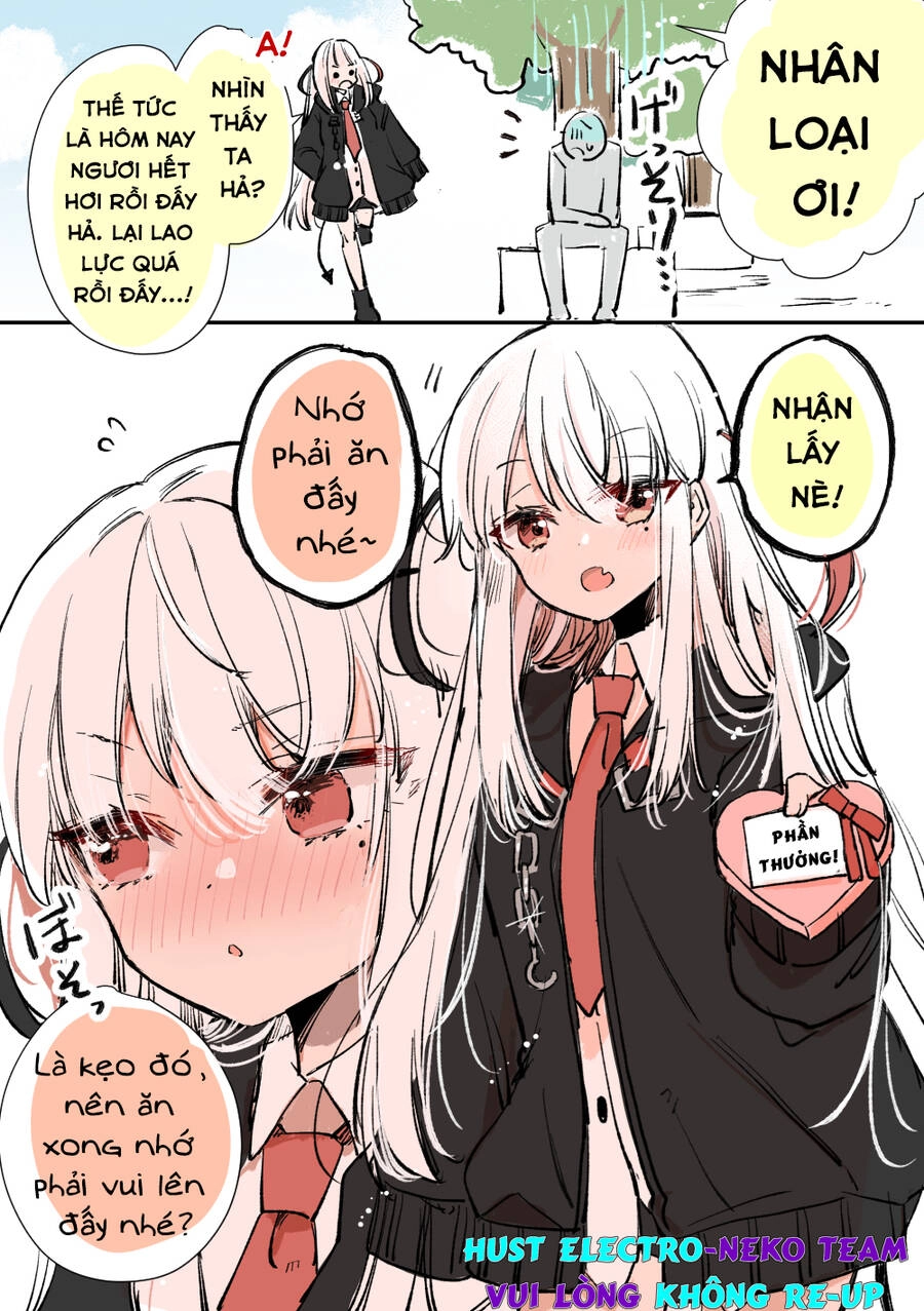 Chuyện Nàng Tử Thần Yêu Nhân Loại, Cả Hai Chỉ Nhìn Thấy Nhau Khi Nhân Loại Mệt Gần Chết! Chapter 4 - 3