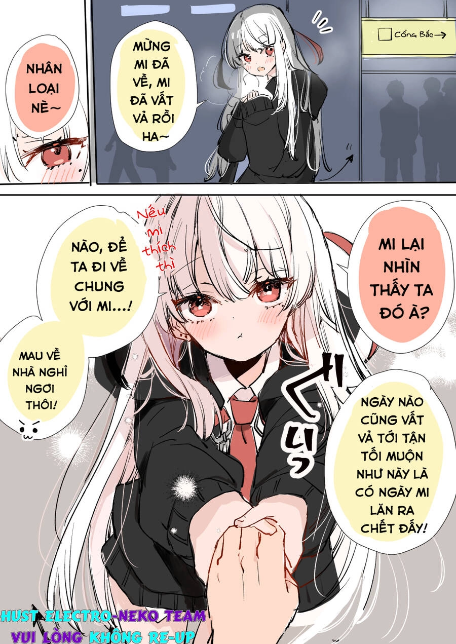 Chuyện Nàng Tử Thần Yêu Nhân Loại, Cả Hai Chỉ Nhìn Thấy Nhau Khi Nhân Loại Mệt Gần Chết! Chapter 9 - 4