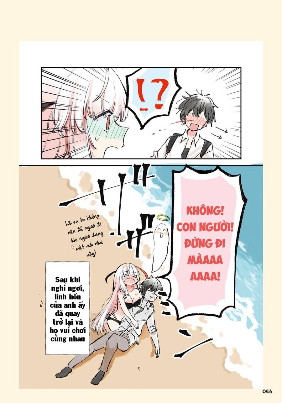 Chuyện Nàng Tử Thần Yêu Nhân Loại, Cả Hai Chỉ Nhìn Thấy Nhau Khi Nhân Loại Mệt Gần Chết! Chapter 14 - 5