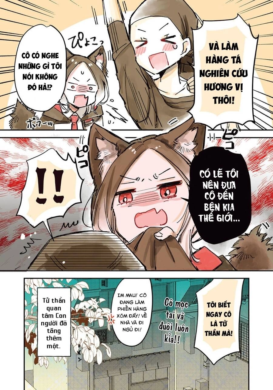 Chuyện Nàng Tử Thần Yêu Nhân Loại, Cả Hai Chỉ Nhìn Thấy Nhau Khi Nhân Loại Mệt Gần Chết! Chapter 25 - 10