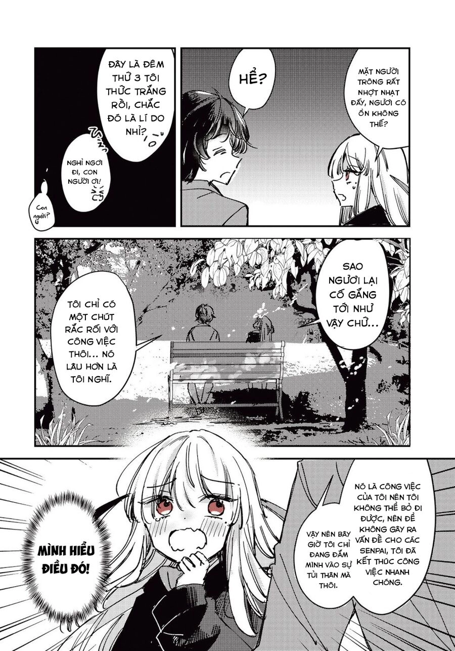 Chuyện Nàng Tử Thần Yêu Nhân Loại, Cả Hai Chỉ Nhìn Thấy Nhau Khi Nhân Loại Mệt Gần Chết! Chapter 40 - 5