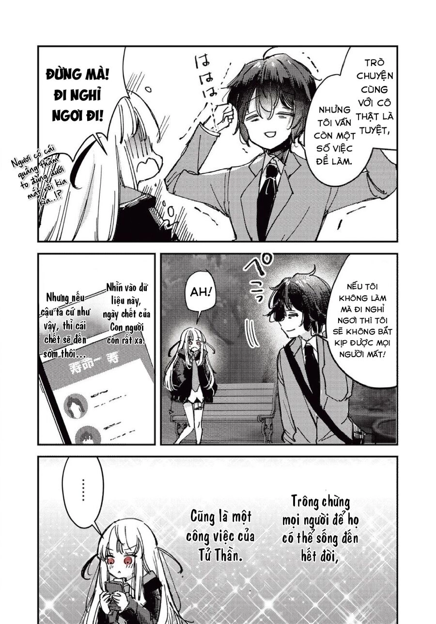 Chuyện Nàng Tử Thần Yêu Nhân Loại, Cả Hai Chỉ Nhìn Thấy Nhau Khi Nhân Loại Mệt Gần Chết! Chapter 40 - 10