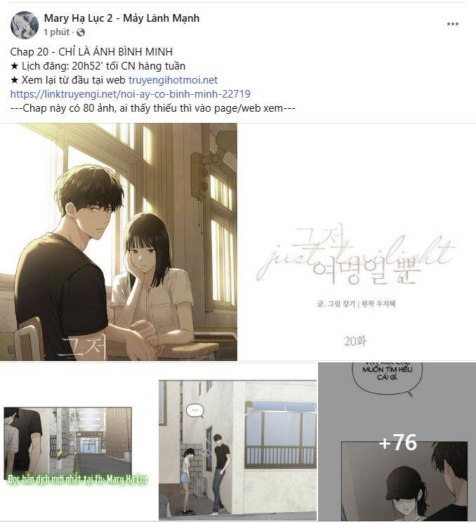 Chỉ Là Ánh Bình Minh Chapter 20.1 - 5