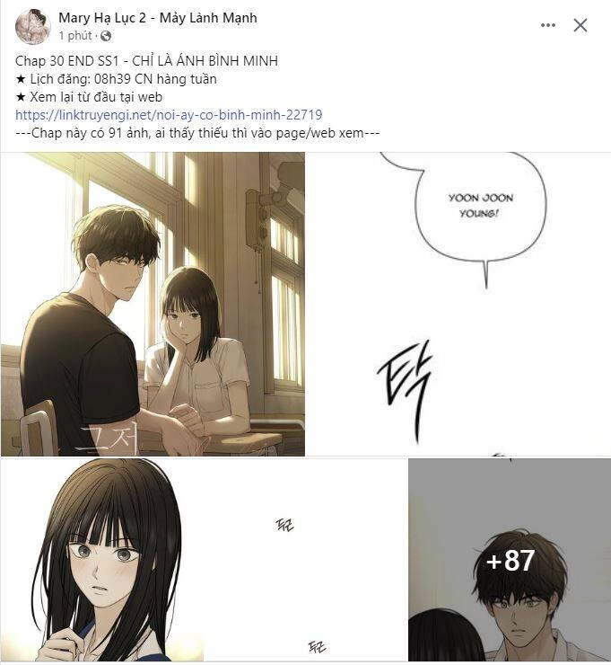 Chỉ Là Ánh Bình Minh Chapter 30.1 - 1