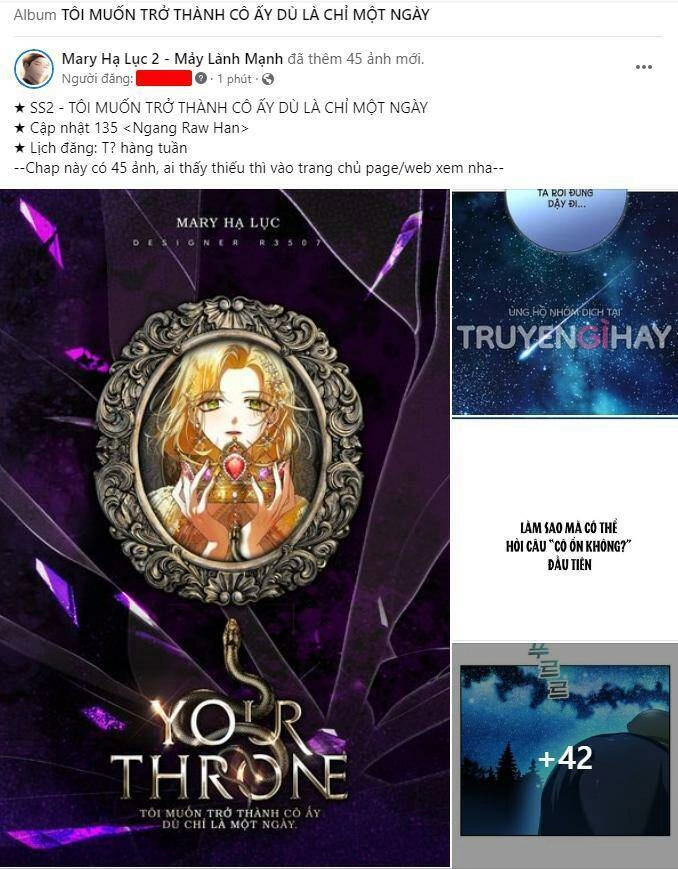 Tôi Muốn Trở Thành Cô Ấy Chỉ Một Ngày Chapter 135.1 - 13