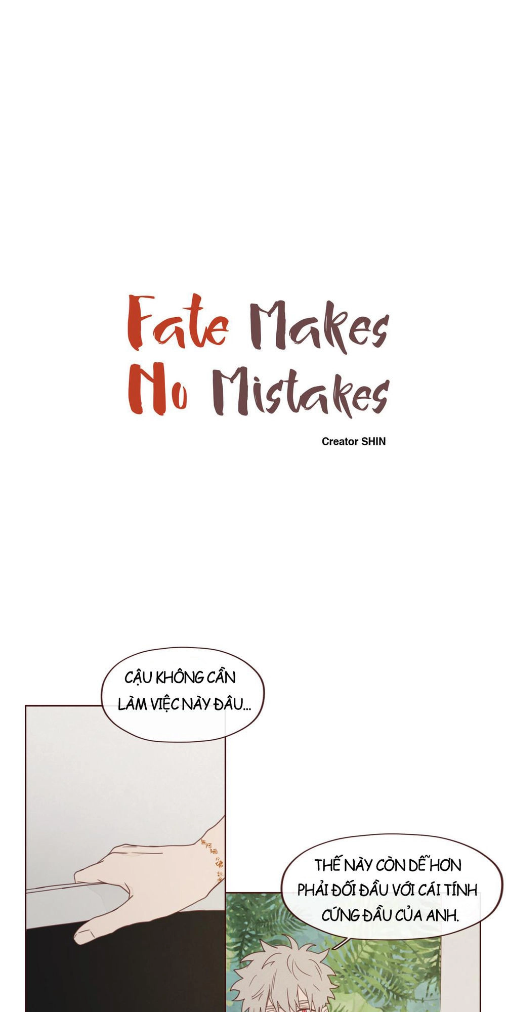 Vận Mệnh Không Mắc Sai Lầm Chapter 15 - 1