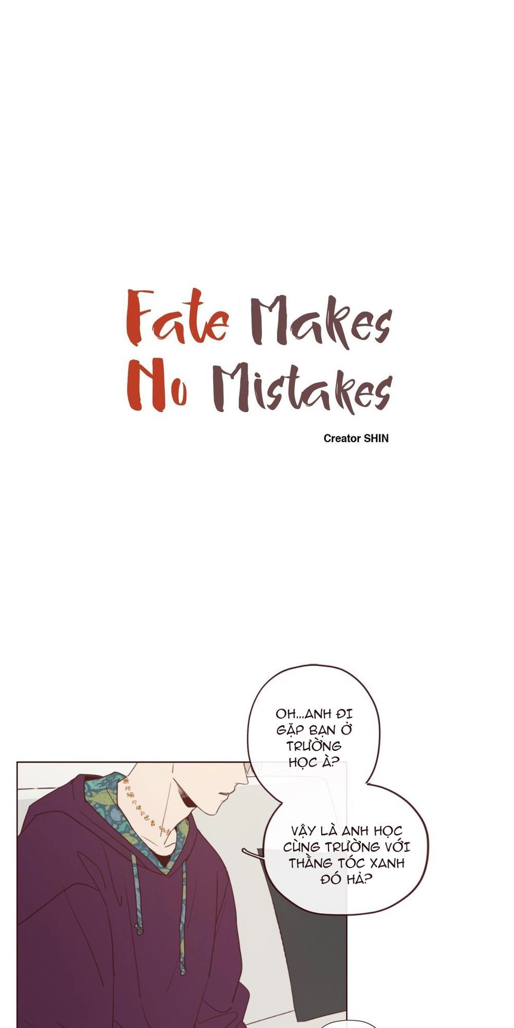 Vận Mệnh Không Mắc Sai Lầm Chapter 21 - 1