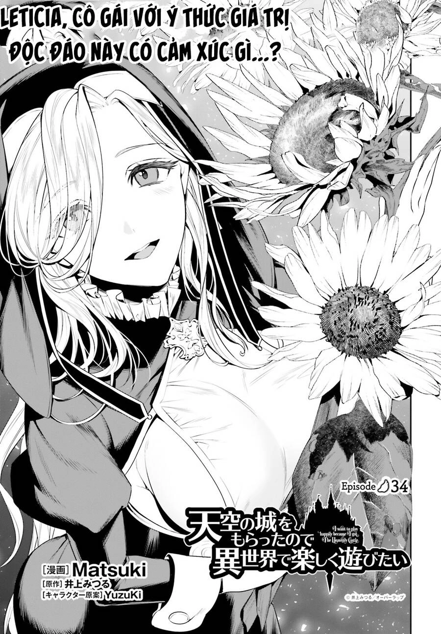 Tenkuu No Shiro O Moratta No De Isekai De Tanoshiku Asobitai Chapter 34 - 2