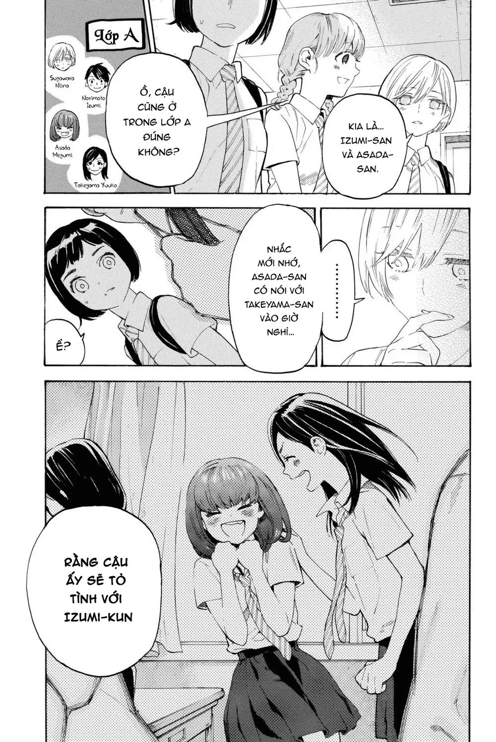 Araburu Kisetsu No Otomedomo Yo. Chapter 4 - 13