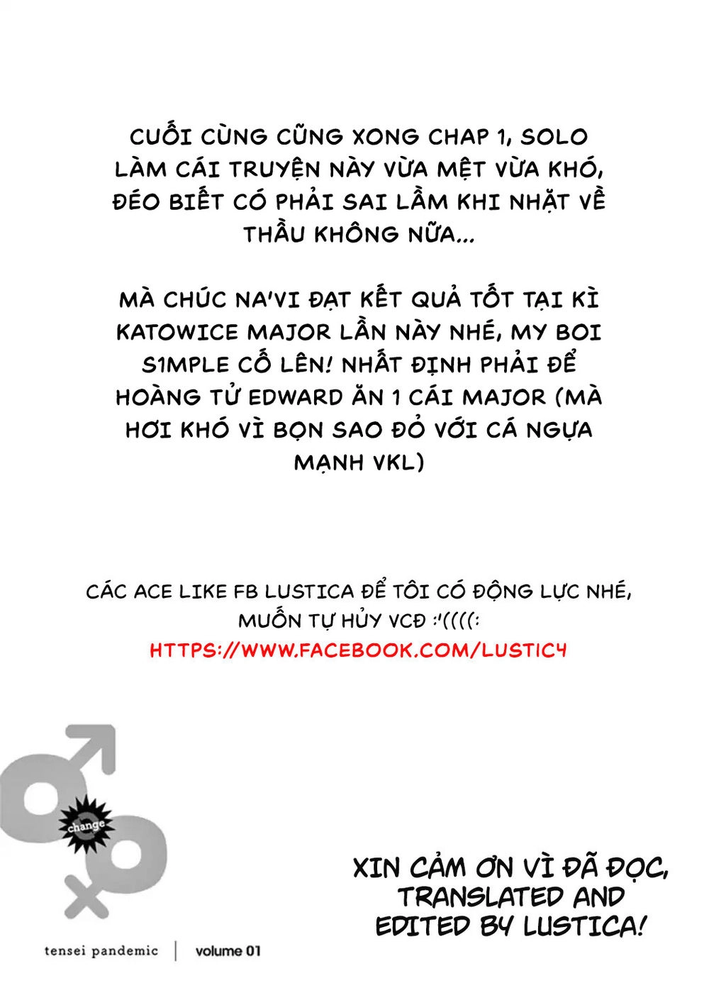 Tadashi Ore Wa Heroine Toshite Chapter 1 - 19