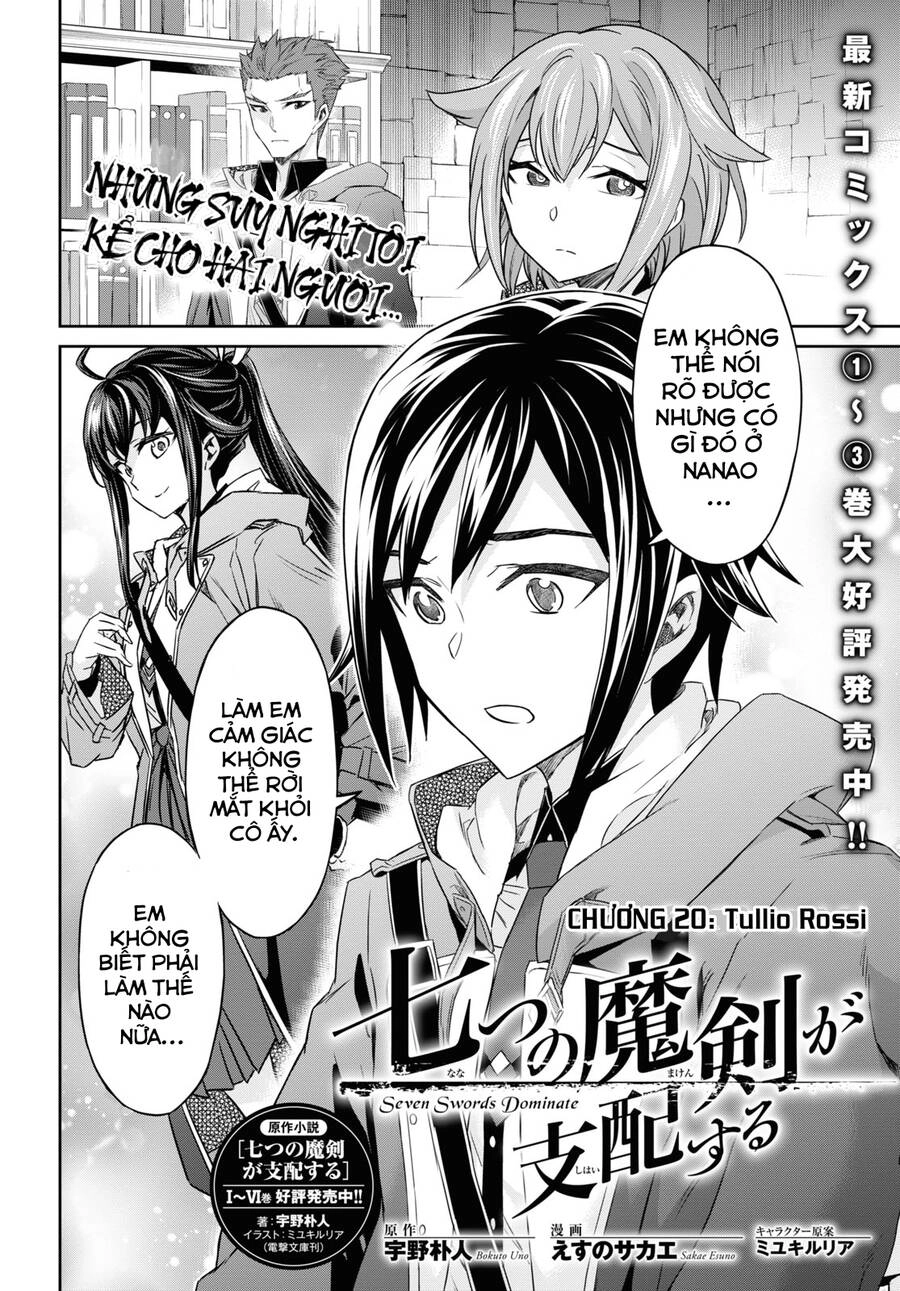 Bảy Thanh Kiếm Thống Trị Thế Giới Chapter 20 - 3