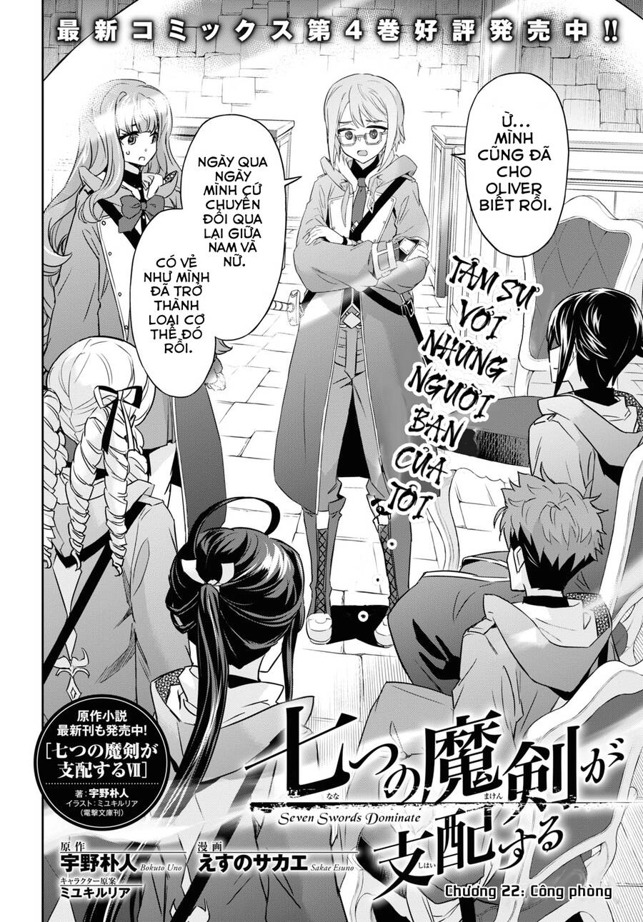 Bảy Thanh Kiếm Thống Trị Thế Giới Chapter 22 - 3