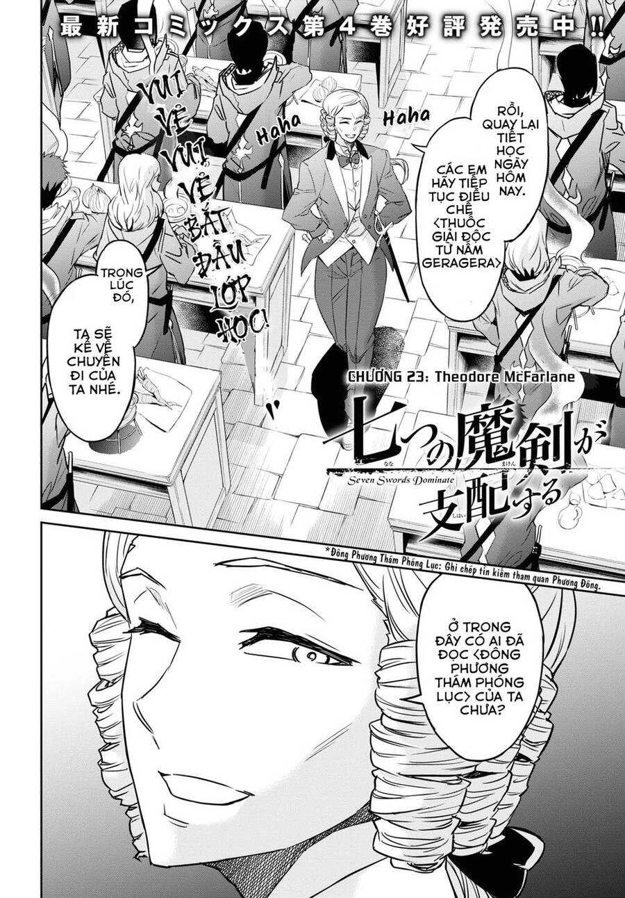 Bảy Thanh Kiếm Thống Trị Thế Giới Chapter 23 - 3