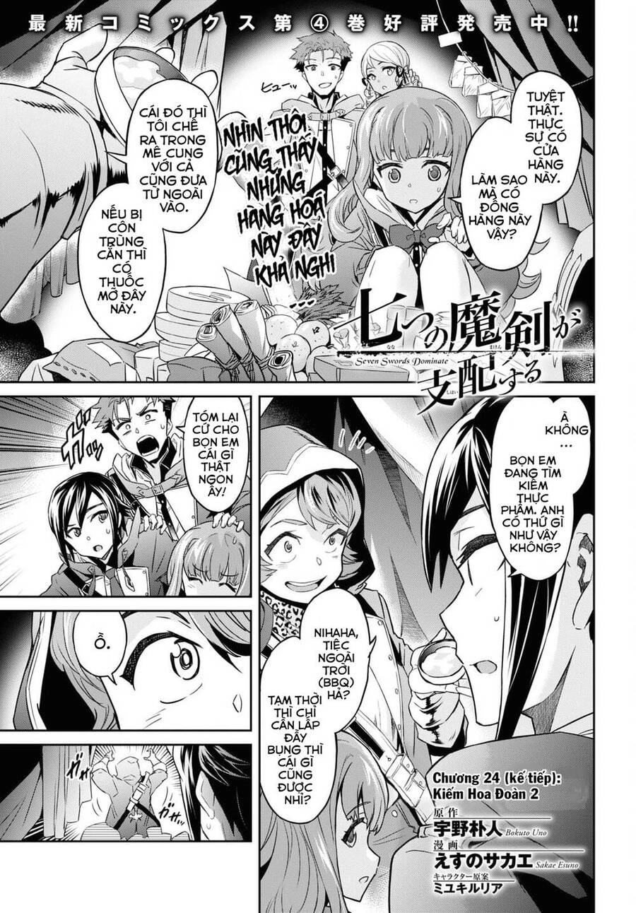 Bảy Thanh Kiếm Thống Trị Thế Giới Chapter 24.2 - 2