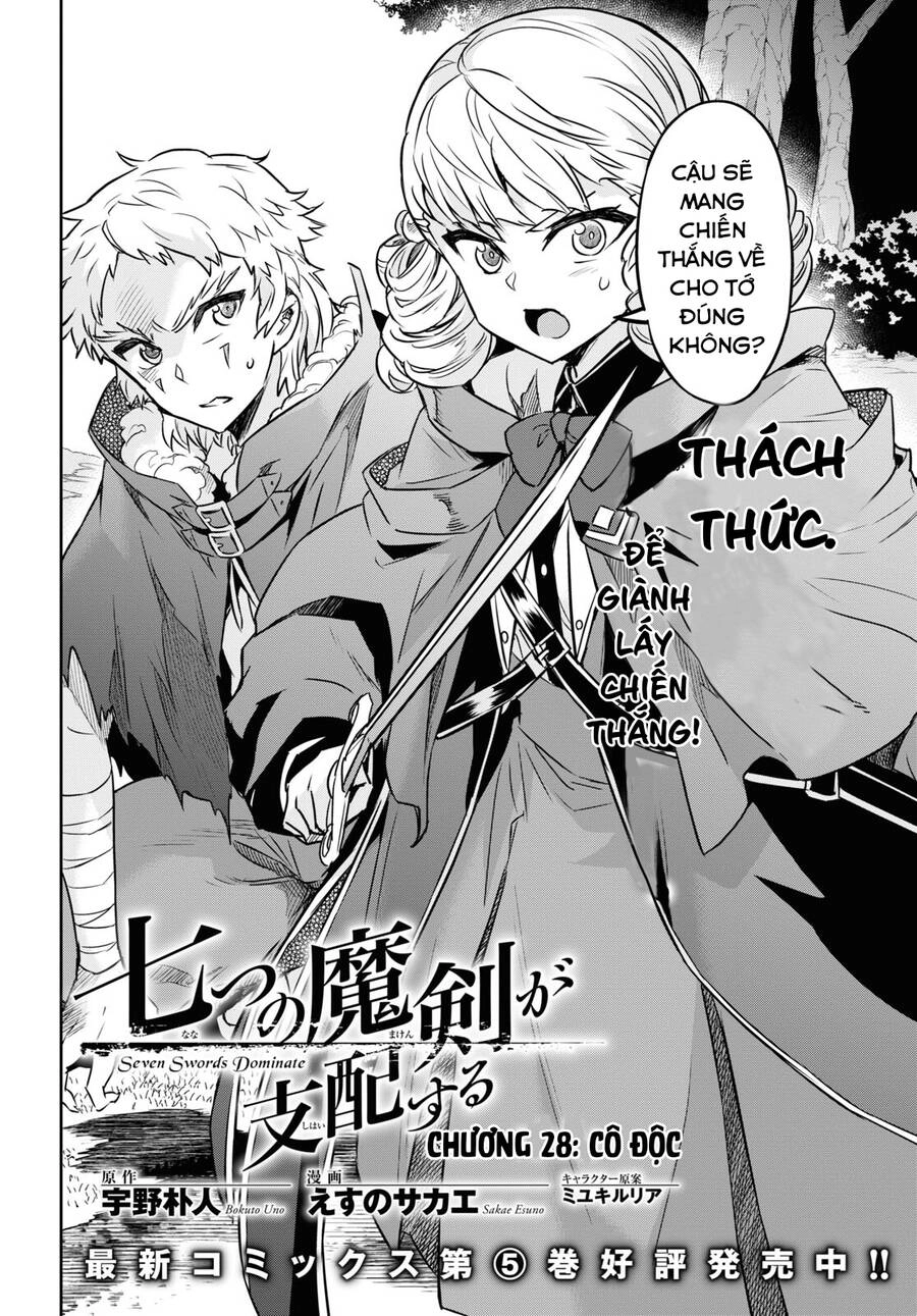 Bảy Thanh Kiếm Thống Trị Thế Giới Chapter 28 - 5