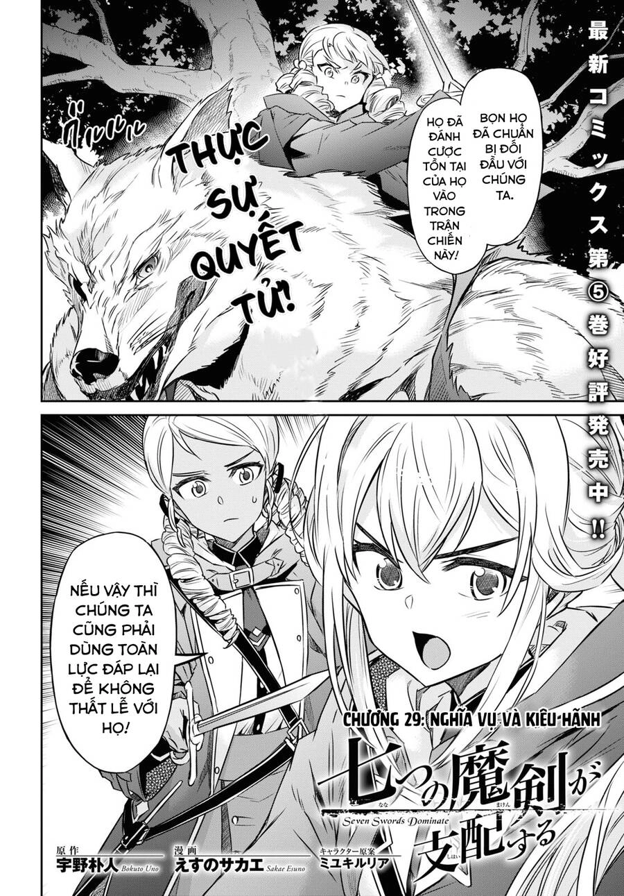 Bảy Thanh Kiếm Thống Trị Thế Giới Chapter 29 - 3