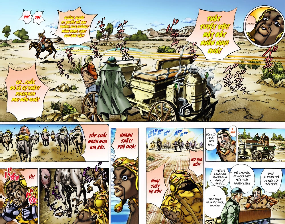 Cuộc Phiêu Lưu Bí Ẩn Phần 7: Steel Ball Run Chapter 7 - 3