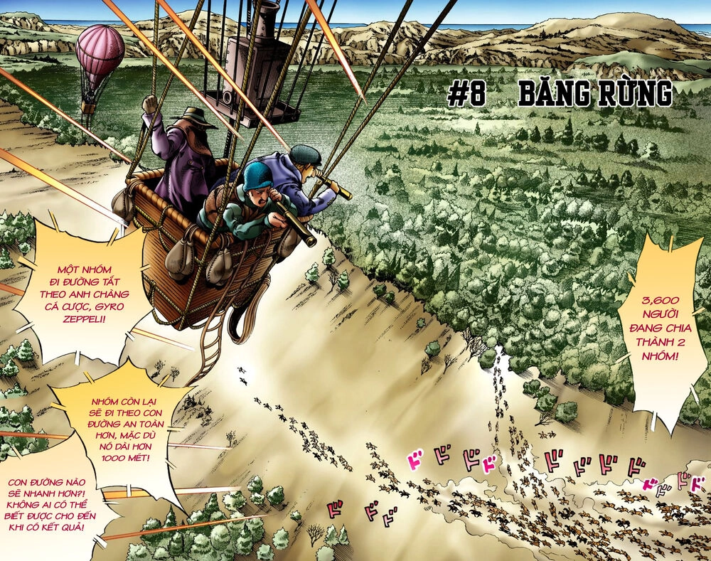 Cuộc Phiêu Lưu Bí Ẩn Phần 7: Steel Ball Run Chapter 8 - 3