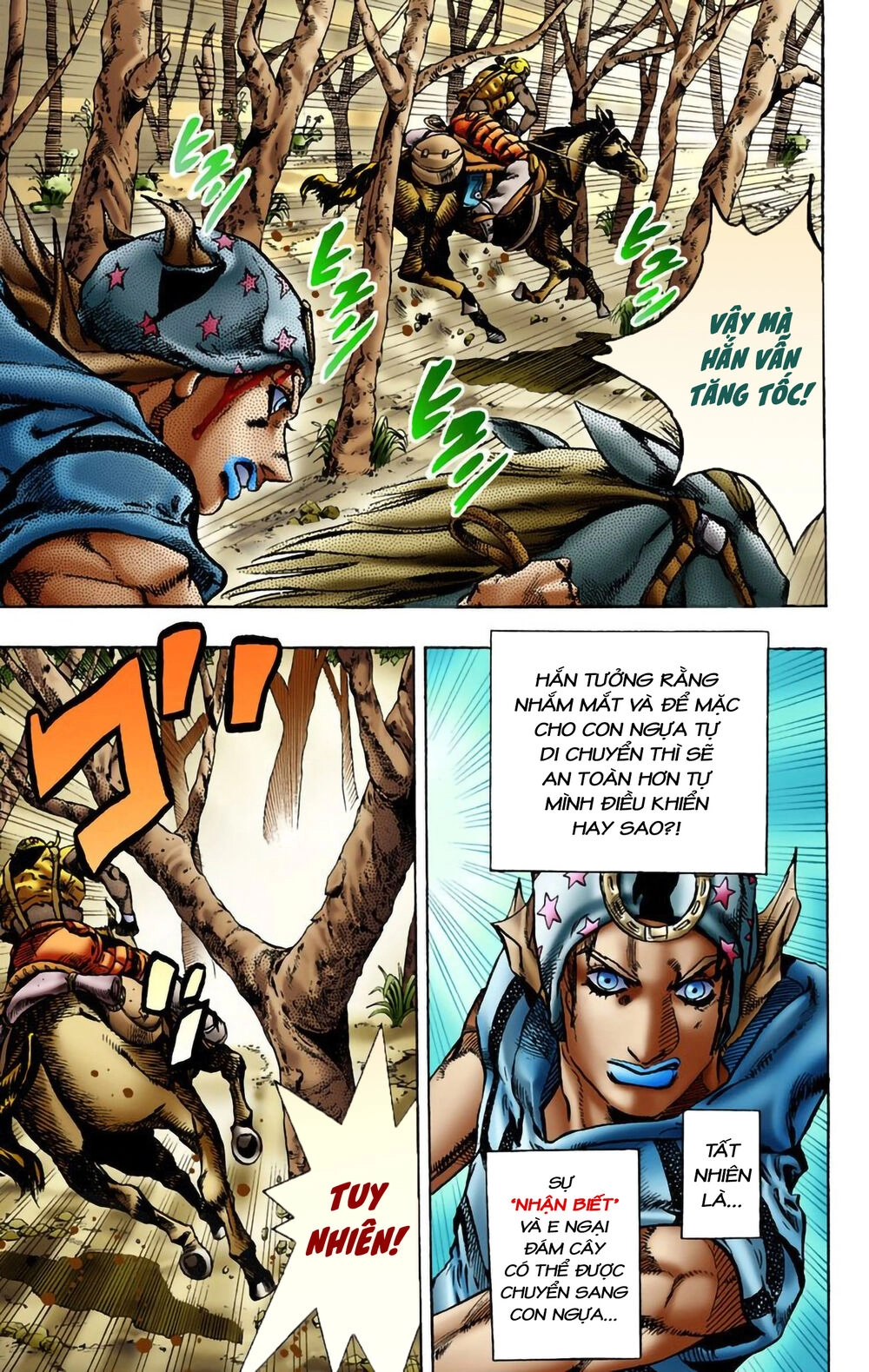 Cuộc Phiêu Lưu Bí Ẩn Phần 7: Steel Ball Run Chapter 8 - 9