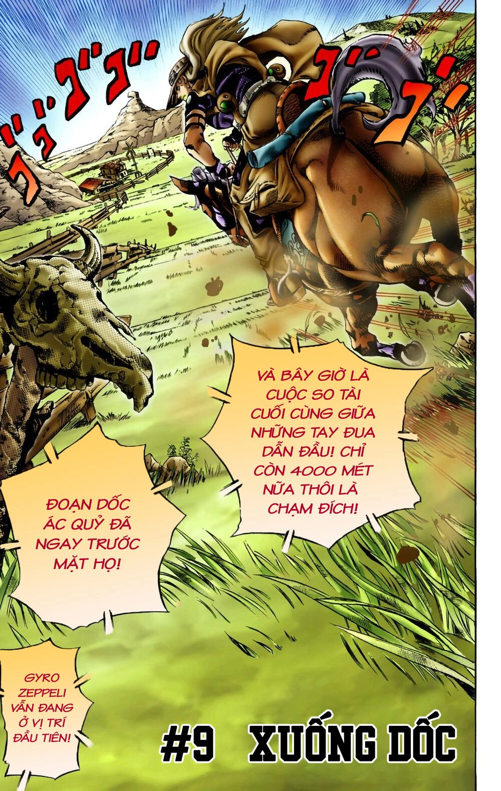 Cuộc Phiêu Lưu Bí Ẩn Phần 7: Steel Ball Run Chapter 9 - 2