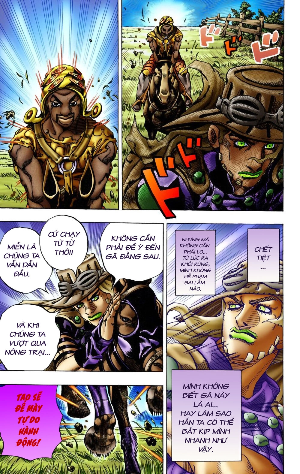 Cuộc Phiêu Lưu Bí Ẩn Phần 7: Steel Ball Run Chapter 9 - 6