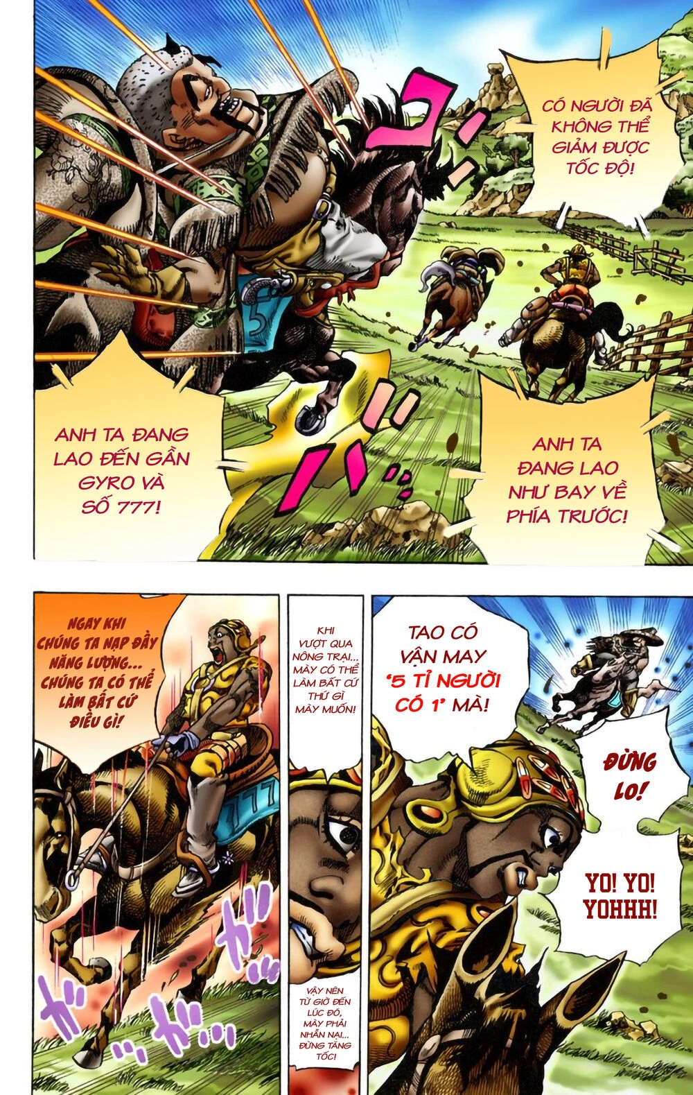 Cuộc Phiêu Lưu Bí Ẩn Phần 7: Steel Ball Run Chapter 9 - 7