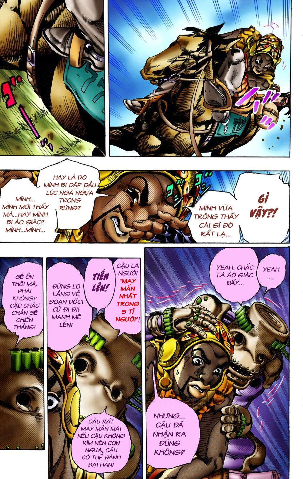 Cuộc Phiêu Lưu Bí Ẩn Phần 7: Steel Ball Run Chapter 9 - 10
