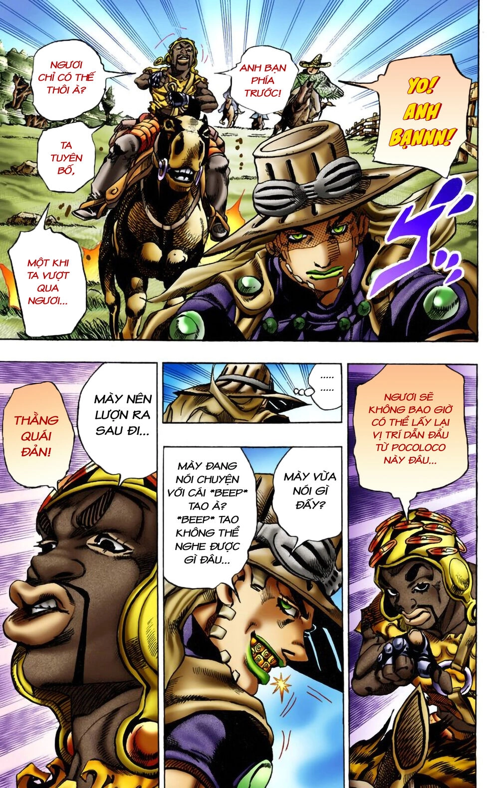 Cuộc Phiêu Lưu Bí Ẩn Phần 7: Steel Ball Run Chapter 9 - 12
