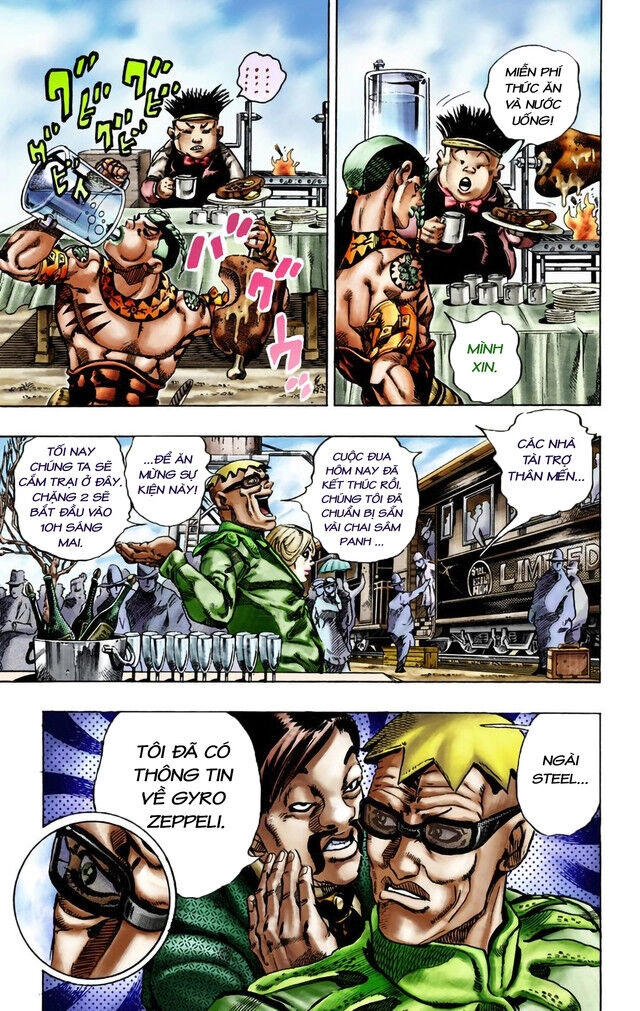 Cuộc Phiêu Lưu Bí Ẩn Phần 7: Steel Ball Run Chapter 12 - 8