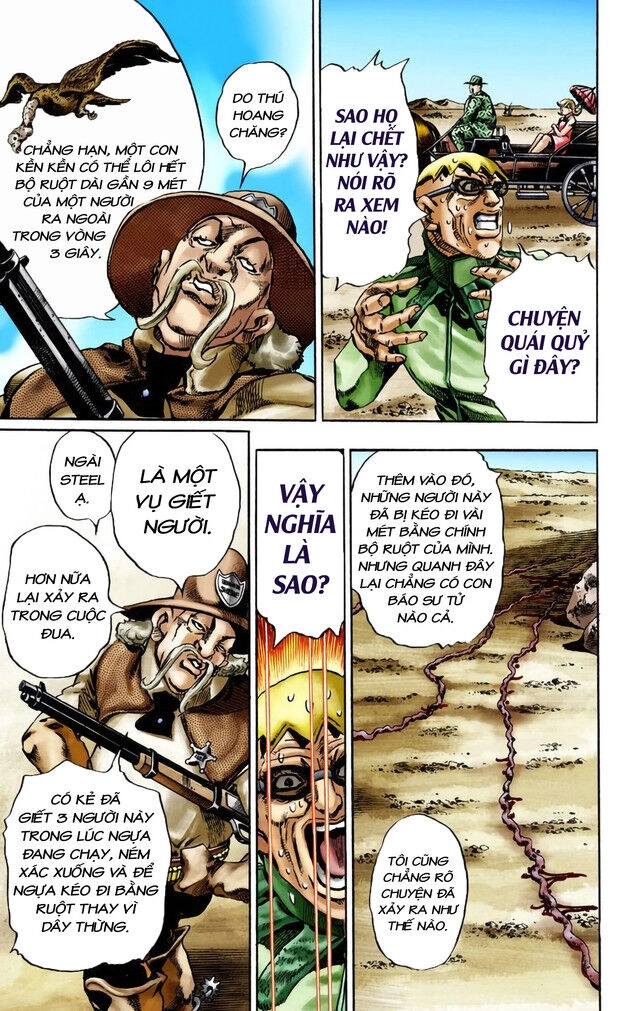 Cuộc Phiêu Lưu Bí Ẩn Phần 7: Steel Ball Run Chapter 12 - 35