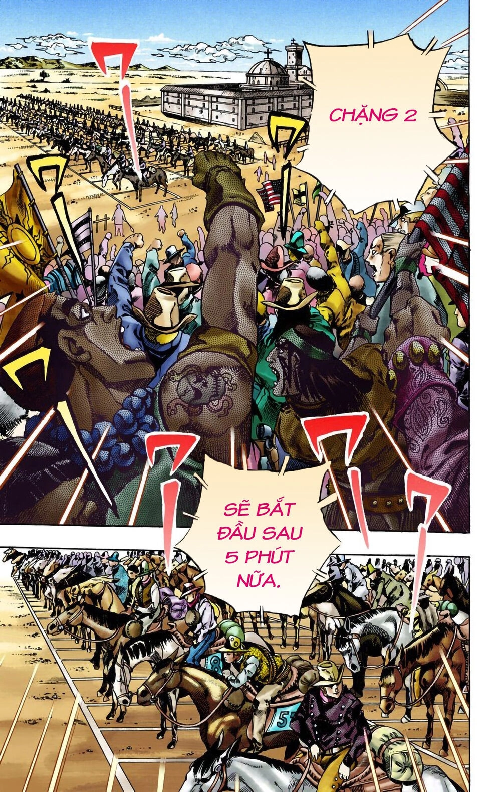 Cuộc Phiêu Lưu Bí Ẩn Phần 7: Steel Ball Run Chapter 13 - 15