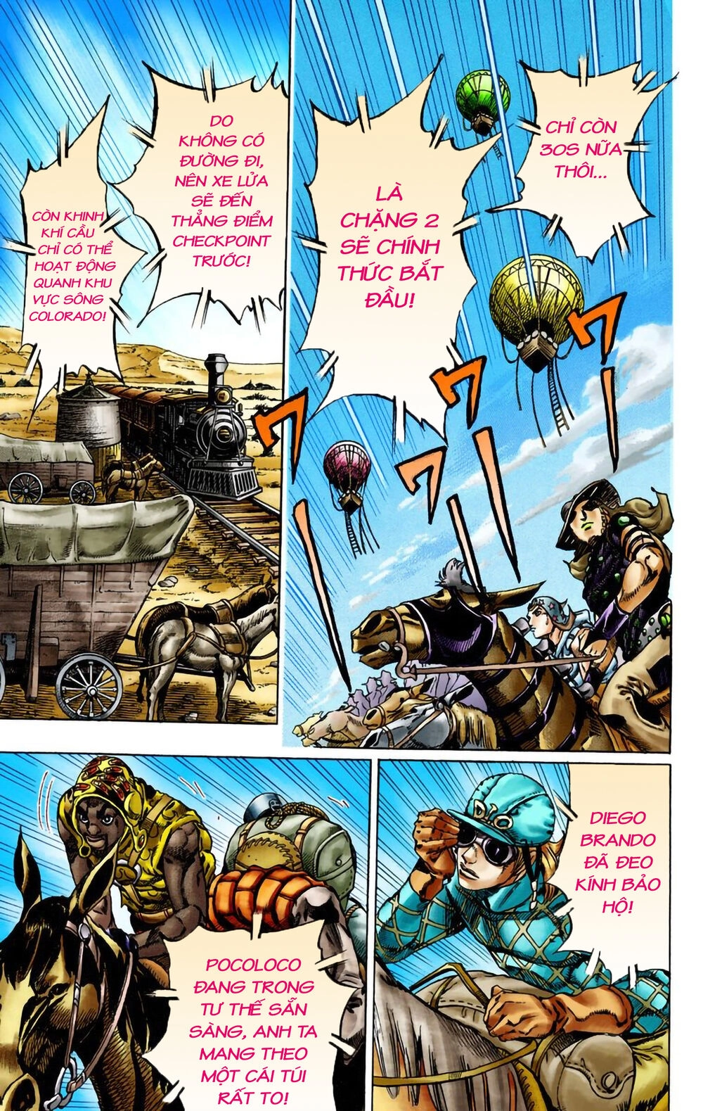 Cuộc Phiêu Lưu Bí Ẩn Phần 7: Steel Ball Run Chapter 13 - 22