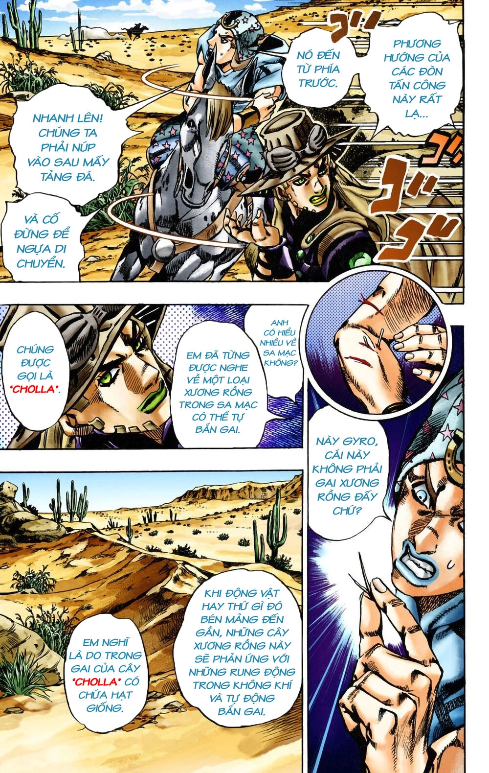 Cuộc Phiêu Lưu Bí Ẩn Phần 7: Steel Ball Run Chapter 14 - 12