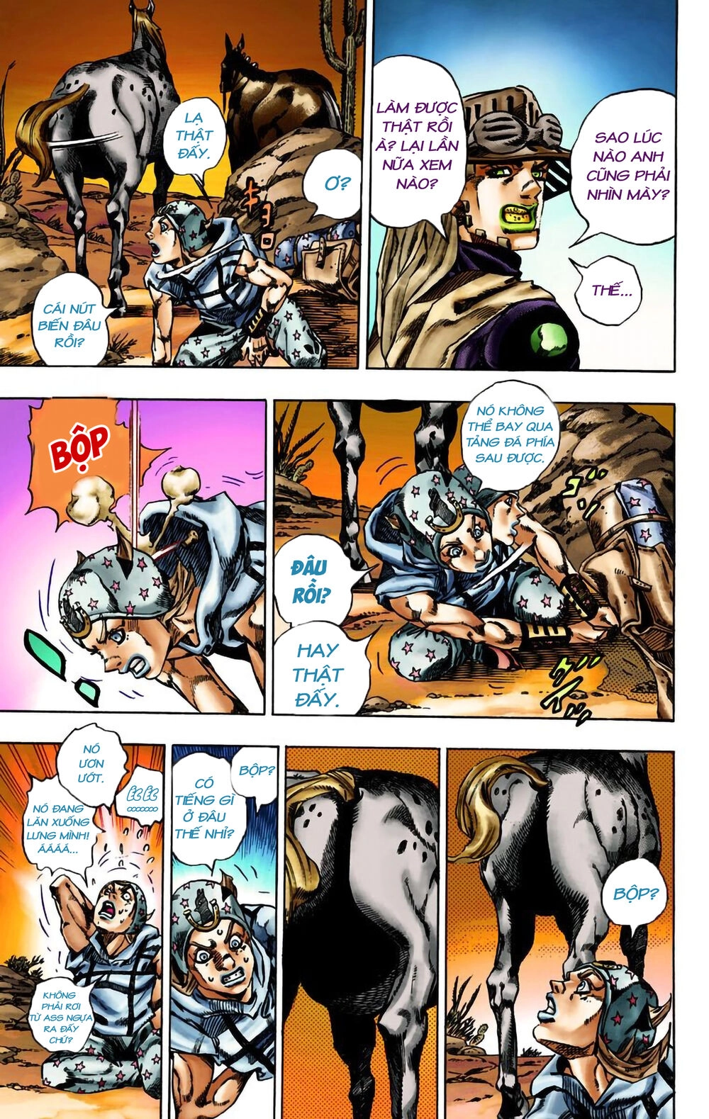 Cuộc Phiêu Lưu Bí Ẩn Phần 7: Steel Ball Run Chapter 15 - 8