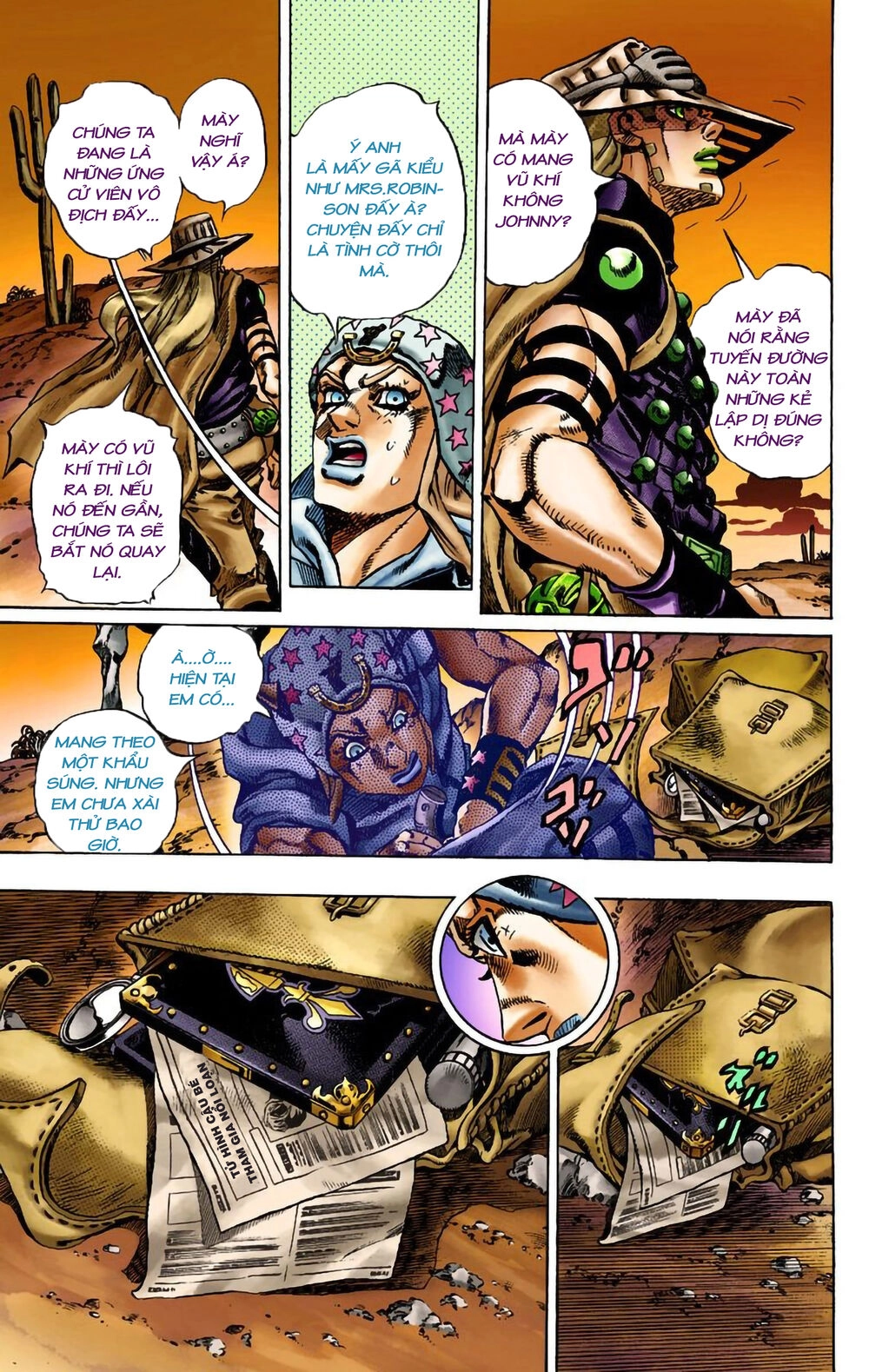 Cuộc Phiêu Lưu Bí Ẩn Phần 7: Steel Ball Run Chapter 15 - 10